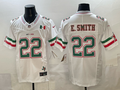 Men's Dallas Cowboys Emmitt Smith White Game Team Jersey