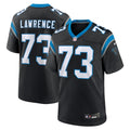 Carolina Panthers Rashard Lawrence Black Game Jersey