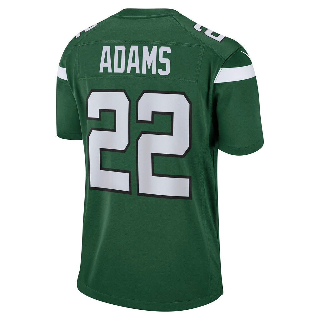 Tony Adams New York Jets  Game   Jersey - Gotham Green