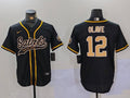Men's New Orleans Saints Chris Olave Black Player Jersey