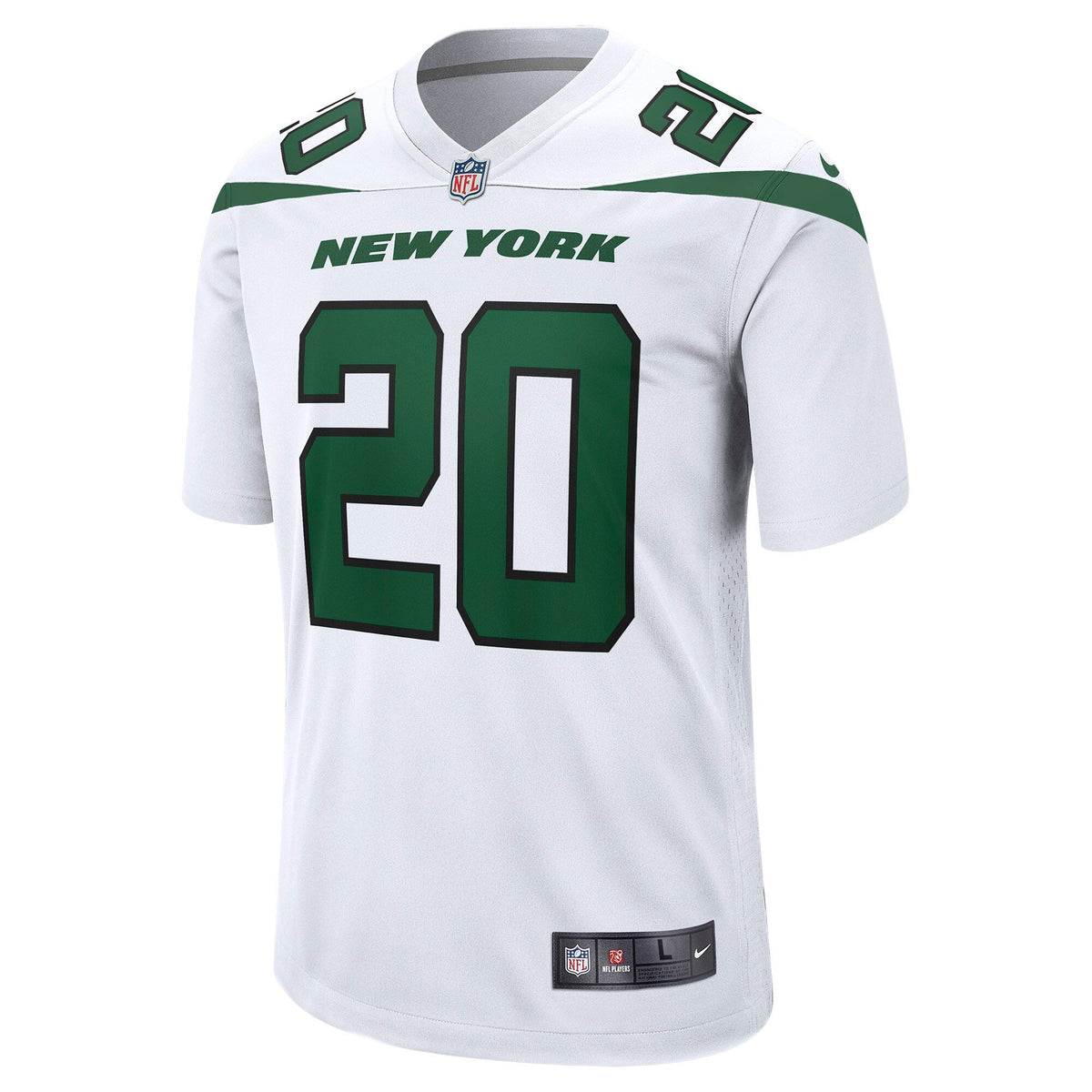 Breece Hall New York Jets  Away Game   Jersey - White