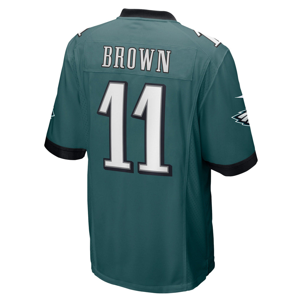 A.J. Brown Philadelphia Eagles    Game Jersey - Midnight Green
