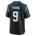 C.Panthers #9 Bryce Young Black Team Game Jersey