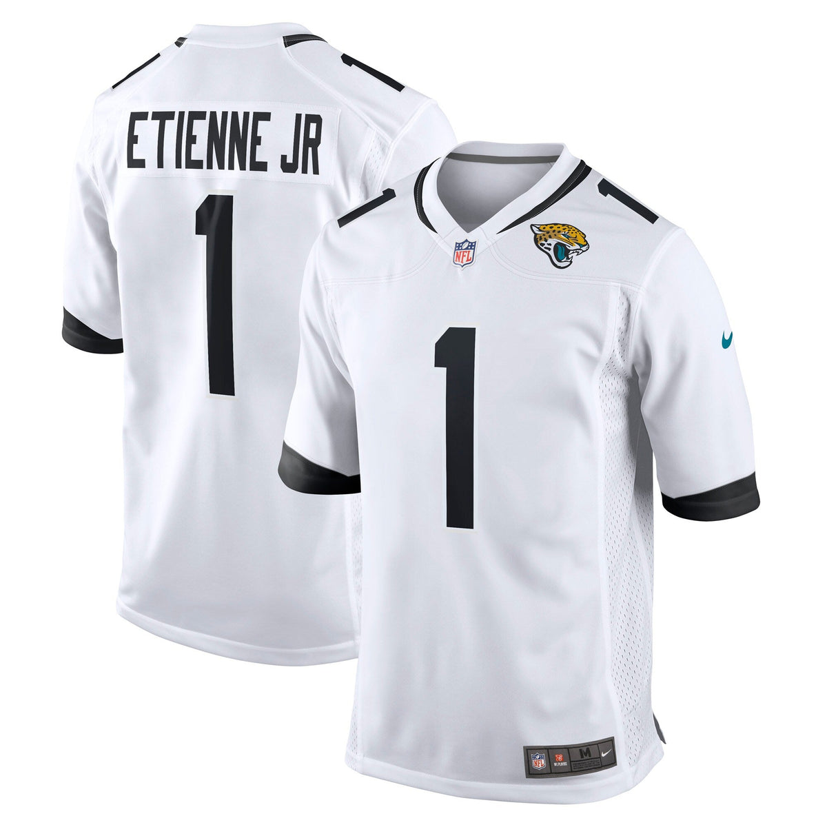Travis Etienne Jr. Jacksonville Jaguars  Game   Jersey - White