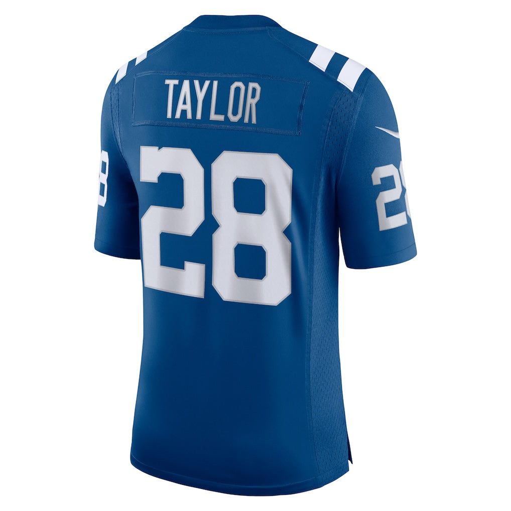 IN.Colts #28 Jonathan Taylor Royal Vapor Limited Jersey