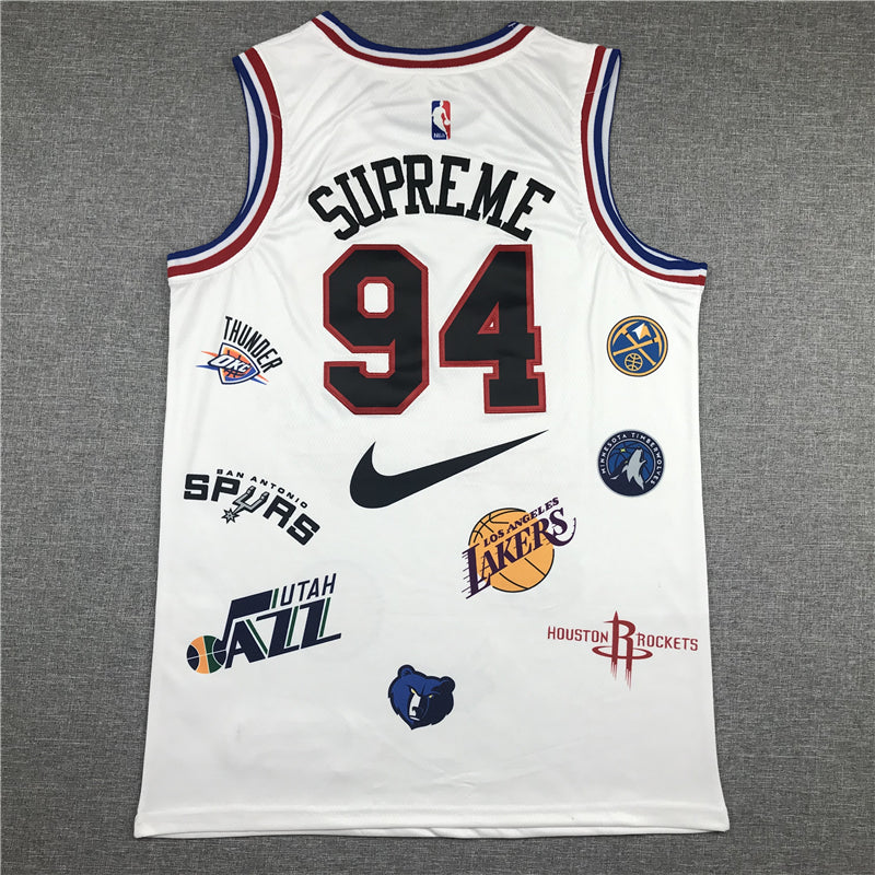 Supreme co-branded No. 94 jersey (white)