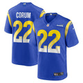 Blake Corum Los Angeles Rams  2024 NFL Draft Game   Jersey - Royal