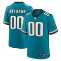 Jacksonville Jaguars  Prowler Throwback Custom Game Jersey - Teal
