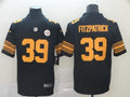 Men's Pittsburgh Steelers Minkah Fitzpatrick  Jersey -  Black-yellow numbers