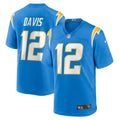 Derius Davis Los Angeles Chargers  Team Game Jersey - Powder Blue
