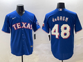 Men's Texas Rangers Jacob deGrom Royal Limited Player Jersey