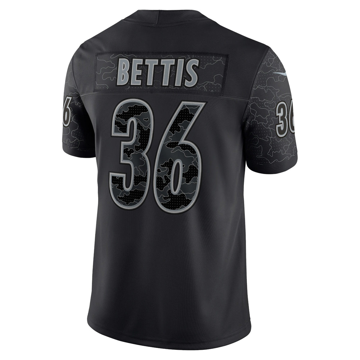 Jerome Bettis Pittsburgh Steelers  Retired   RFLCTV Limited Jersey - Black