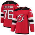 Men's New Jersey1 Devils P.K. Subban #76 Red Player Game Jersey1