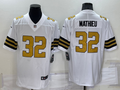 Men's New Orleans Saints Tyrann Mathieu White Player Game Jersey