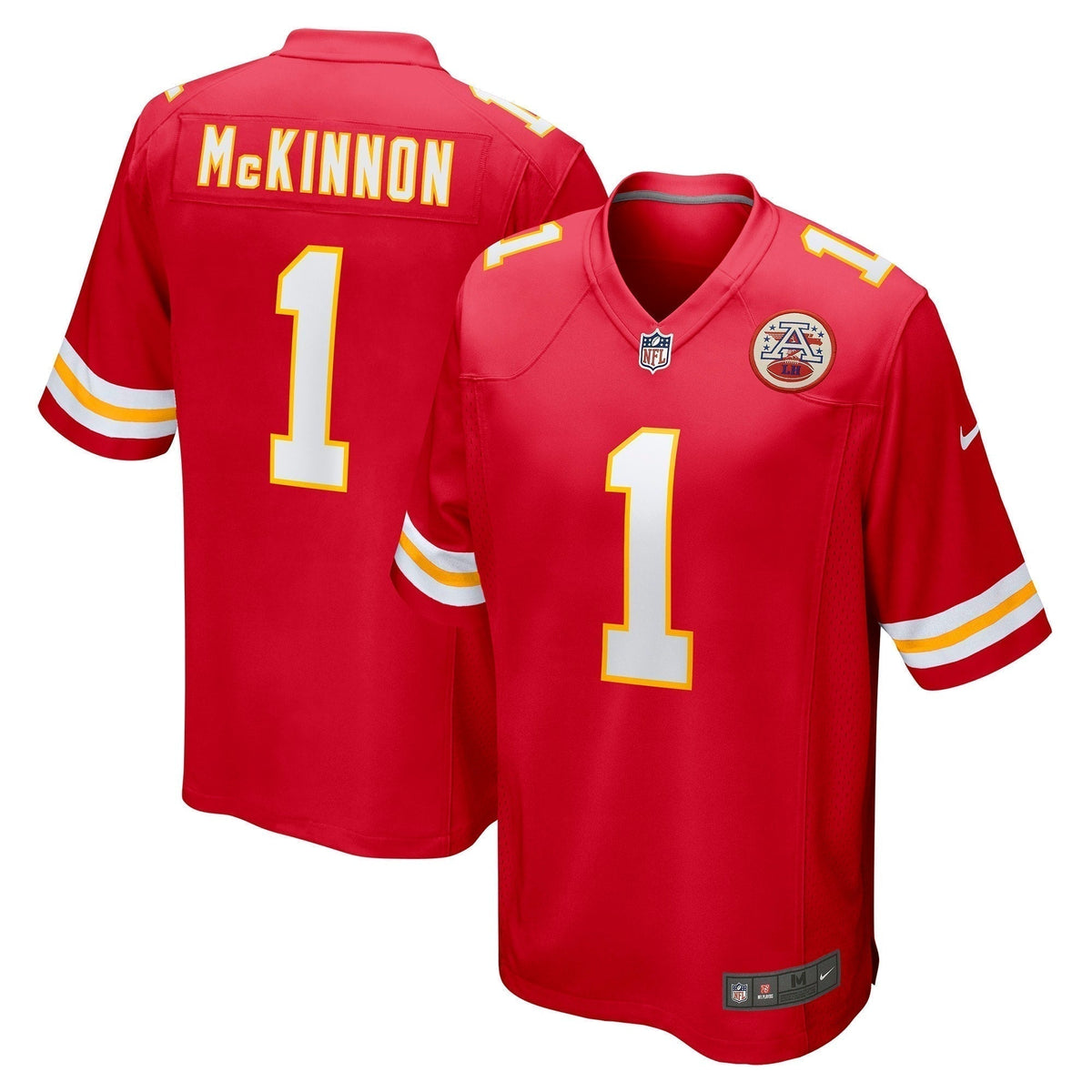Jerick McKinnon Kansas City Chiefs  Game   Jersey - Red