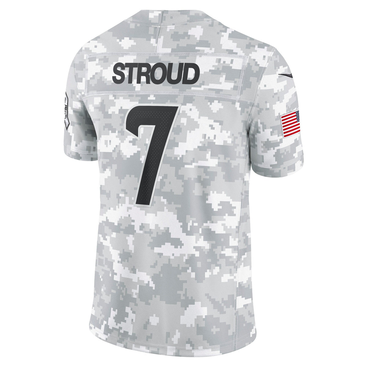 C.J. Stroud Houston Texans  2024 Salute to Service Limited Jersey - Arctic Camo