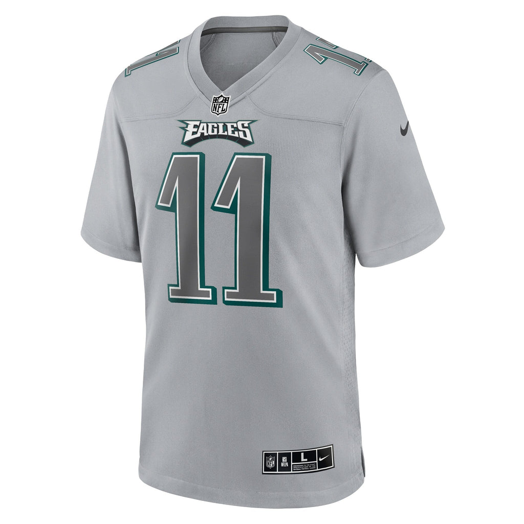 A.J. Brown Philadelphia Eagles  Atmosphere Fashion Game Jersey - Gray