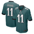 A.J. Brown Philadelphia Eagles    Game Jersey - Midnight Green
