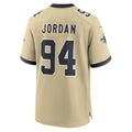 NO.Saints #94 Cameron Jordan Gold Gameday Golds Alternate Game Player Jersey