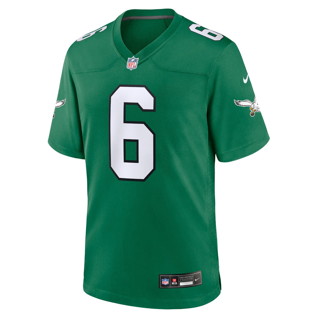 DeVonta Smith Philadelphia Eagles  Alternate Game   Jersey - Kelly Green