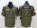 Men's Tennessee Titans Derrick Henry Brown Game Jersey