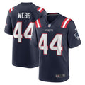 Raleigh Webb New England Patriots  Home Game   Jersey - Navy