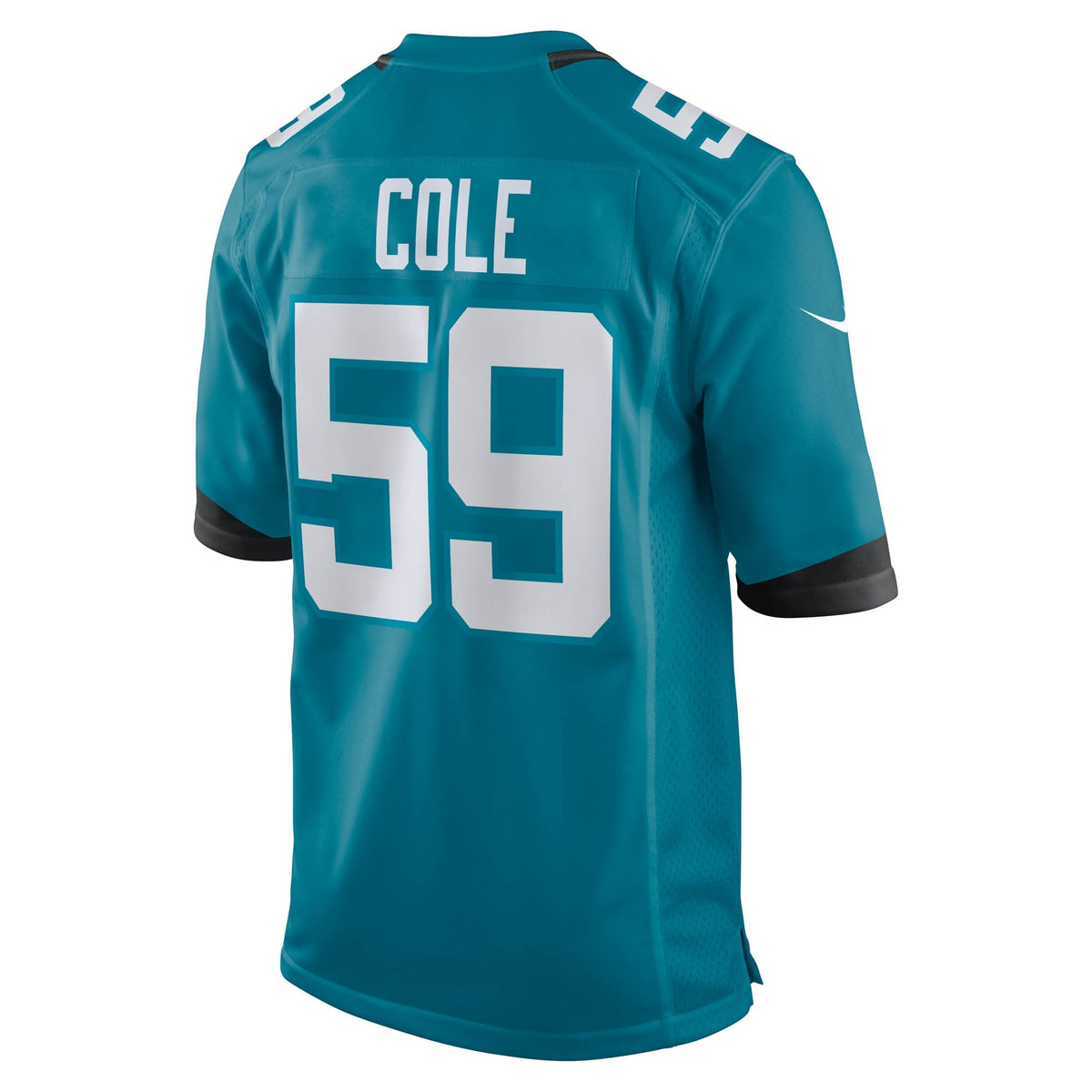 Myles Cole Jacksonville Jaguars  Team Game Jersey -  Teal