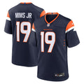 Marvin Mims Jr Denver Broncos  Alternate Game Jersey -  Navy