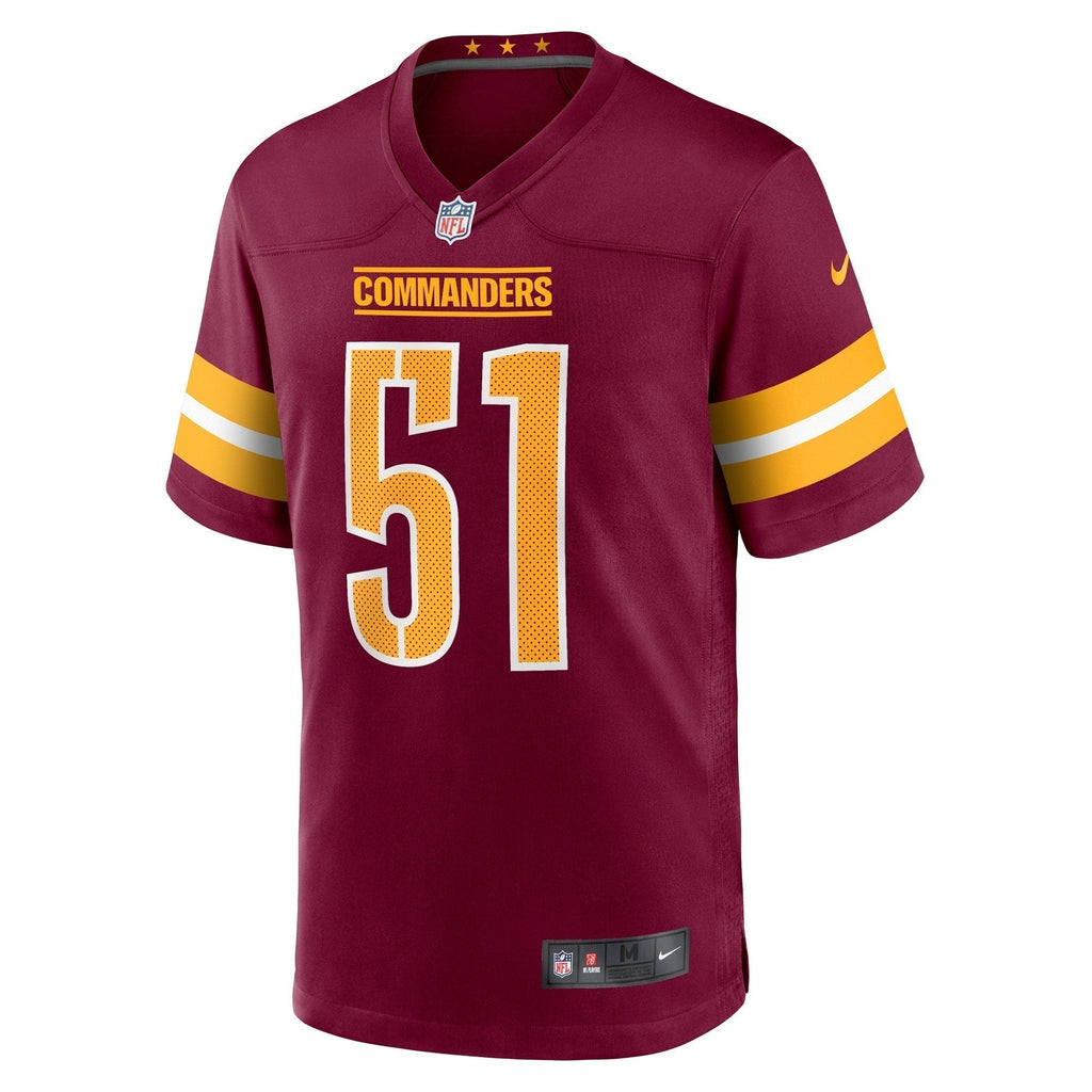 David Mayo Washington Commanders  Game   Jersey - Burgundy