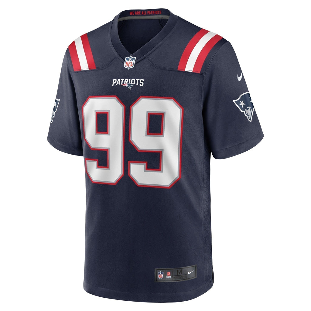 Jamie Collins Sr. New England Patriots  Home Game   Jersey - Navy