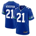 Devon Witherspoon Seattle Seahawks  Throwback   Game Jersey - Royal