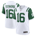 Vinny Testaverde New York Jets  Classic Alternate Retired   Game Jersey - White