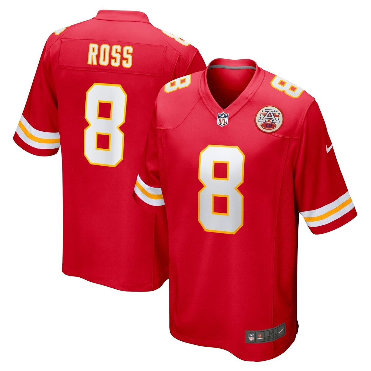 Justyn Ross Kansas City Chiefs  Home Game   Jersey - Red