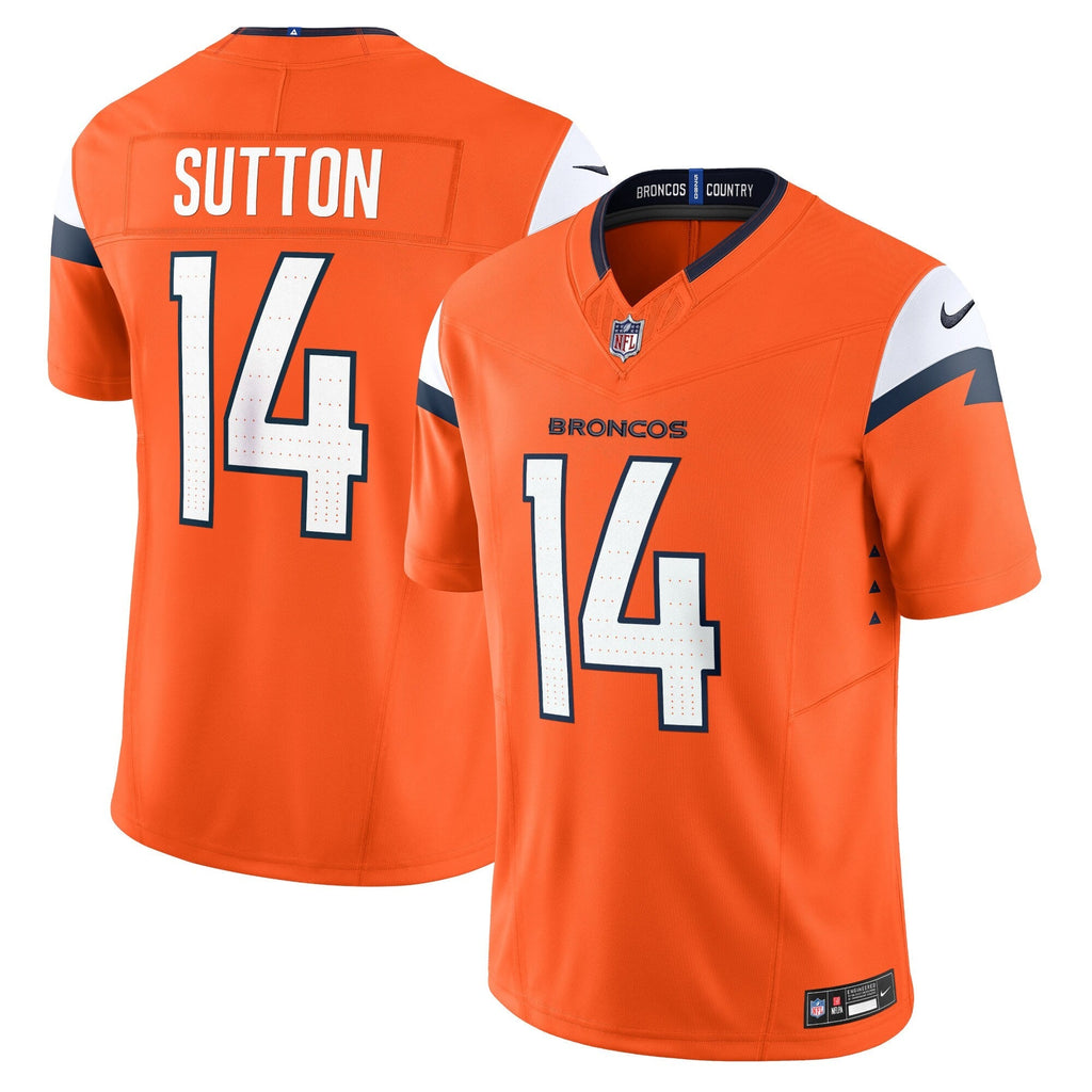 Courtland Sutton Denver Broncos  Mile High Collection Vapor F.U.S.E. Limited Jersey - Orange
