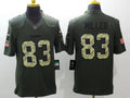 Men's Pittsburgh Steelers Heath Miller #83 Army Green Game Jerseys