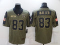 Men's Las Vegas Raiders Darren Waller Brown Game Jersey