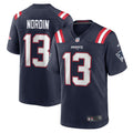 Quinn Nordin New England Patriots  Game   Jersey - Navy