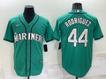 Men's Seattle Mariners Julio Rodriguez Green Replica Baseball Jersey