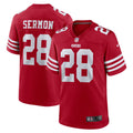 Trey Sermon San Francisco 49ers    Game Jersey - Scarlet