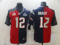 Men's Tampa Bay Buccaneers Tom Brady Red/Blue Game Jersey