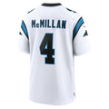 C.Panthers #4 Tetairoa McMillan White Game Jersey