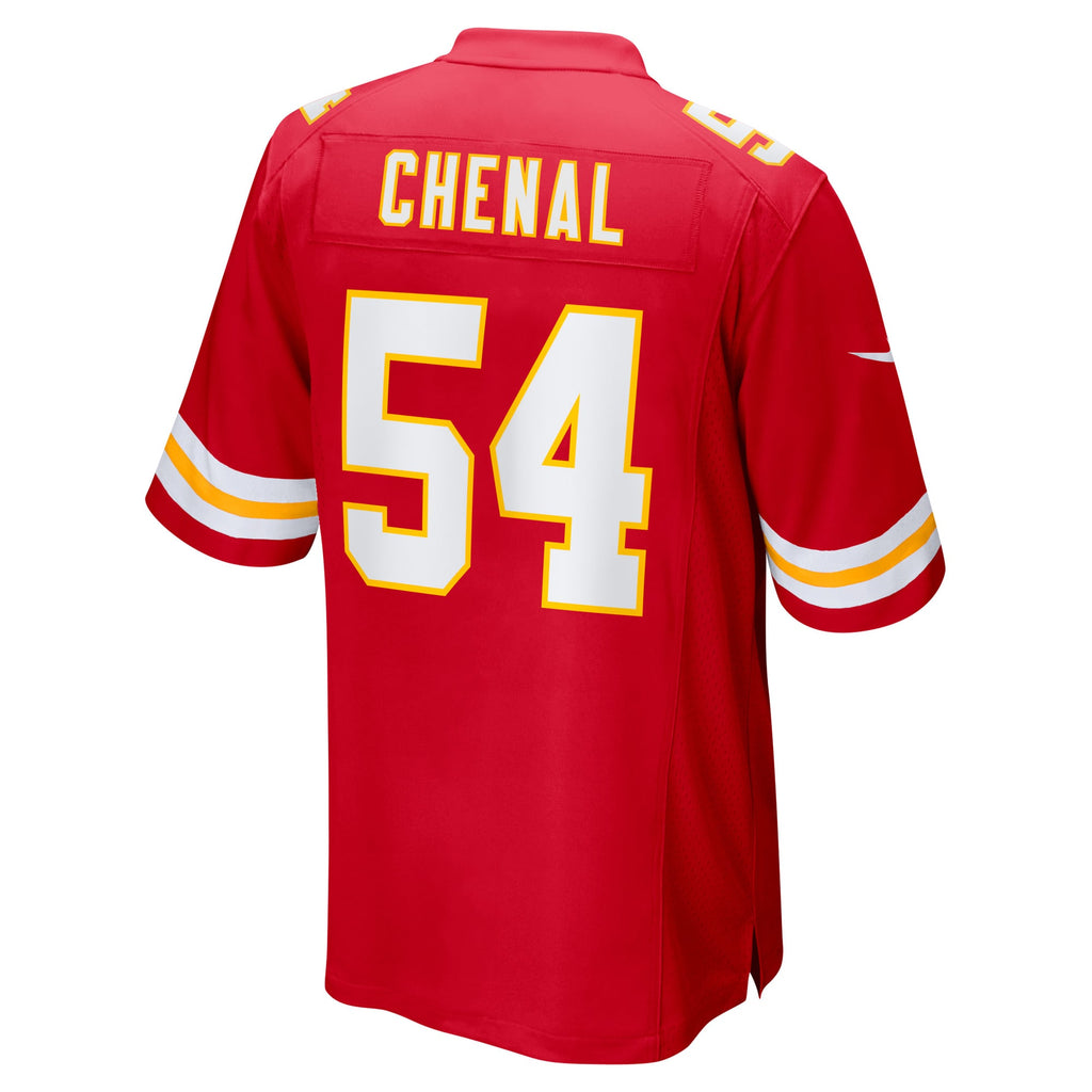 Leo Chenal Kansas City Chiefs  Game   Jersey - Red