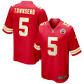 Tommy Townsend Kansas City Chiefs  Game Jersey - Red
