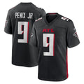 A.Falcons #9 Michael Penix Jr. Black Player Game Jersey