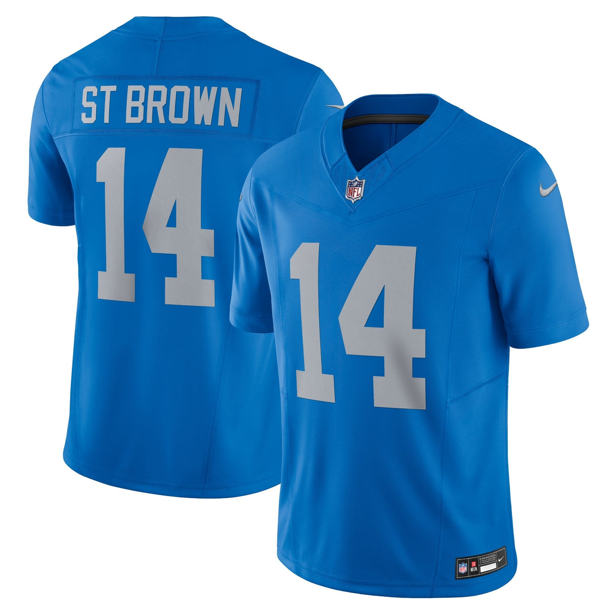 Amon-Ra St. Brown Detroit Lions  Vapor F.U.S.E. Alternate Limited Jersey - Blue