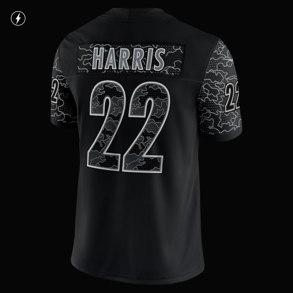 Najee Harris Pittsburgh Steelers  RFLCTV Limited Jersey - Black