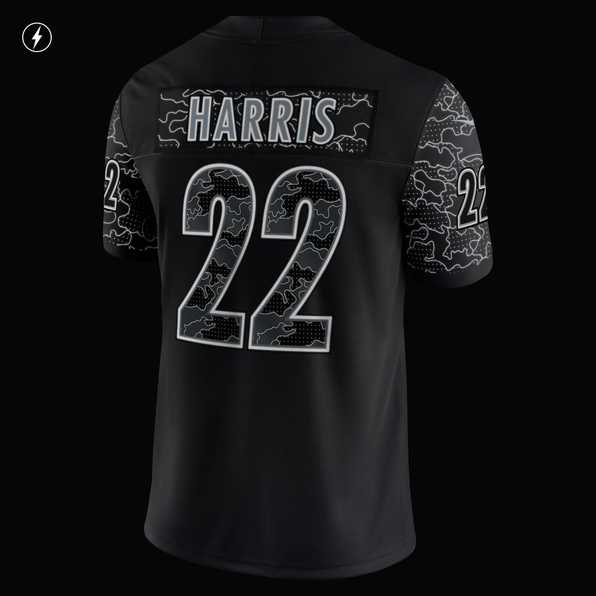 Najee Harris Pittsburgh Steelers  RFLCTV Limited Jersey - Black