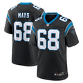 Cade Mays Carolina Panthers Team Game Jersey -  Black