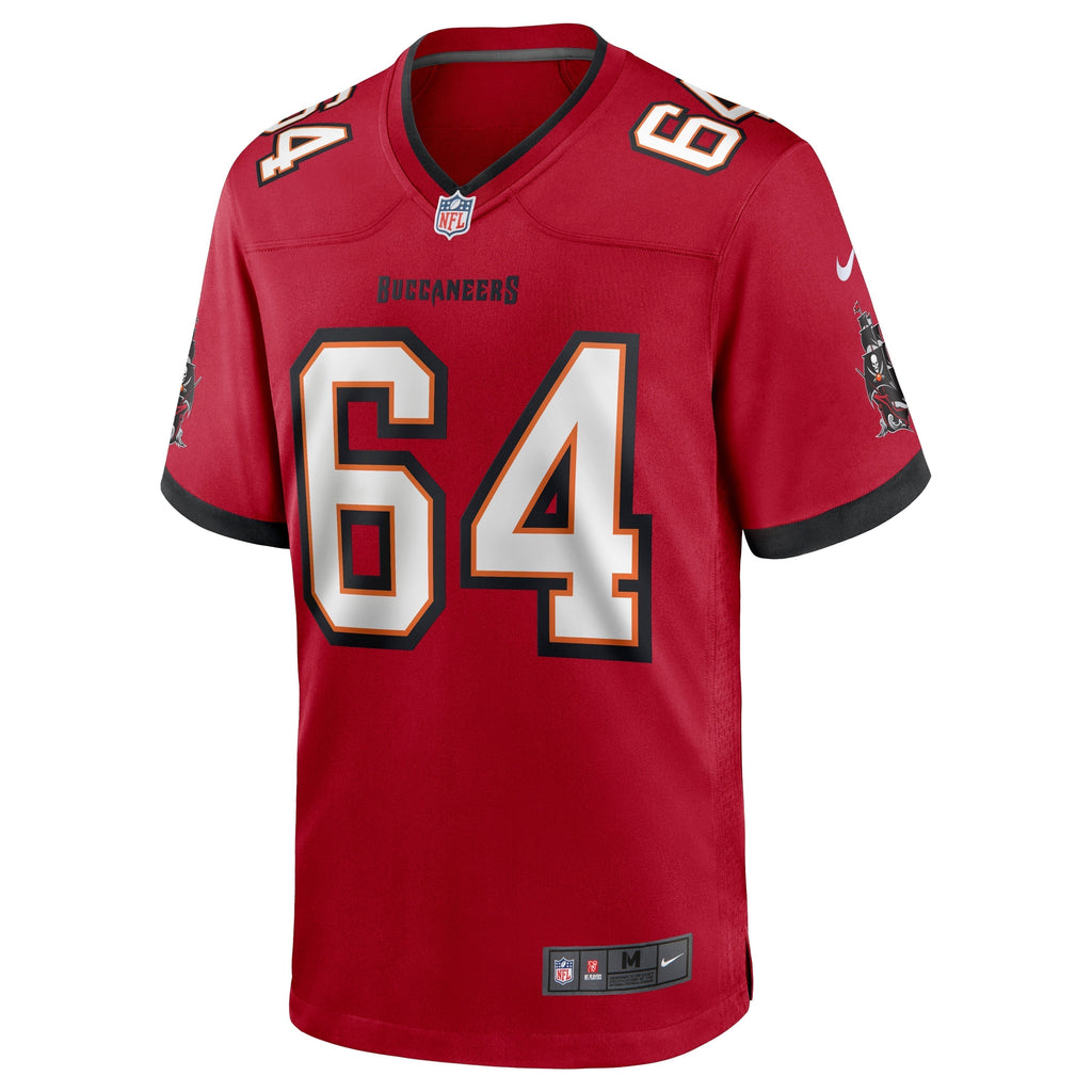Aaron Stinnie Tampa Bay Buccaneers  Game Jersey - Red