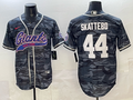 Men's New York Giants Cam Skattebo #44 Grey Camouflage Player Jersey